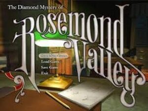 Cover for The Diamond Mystery of Rosemond Valley.