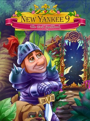 Cover for New Yankee 9: The Evil Spellbook.