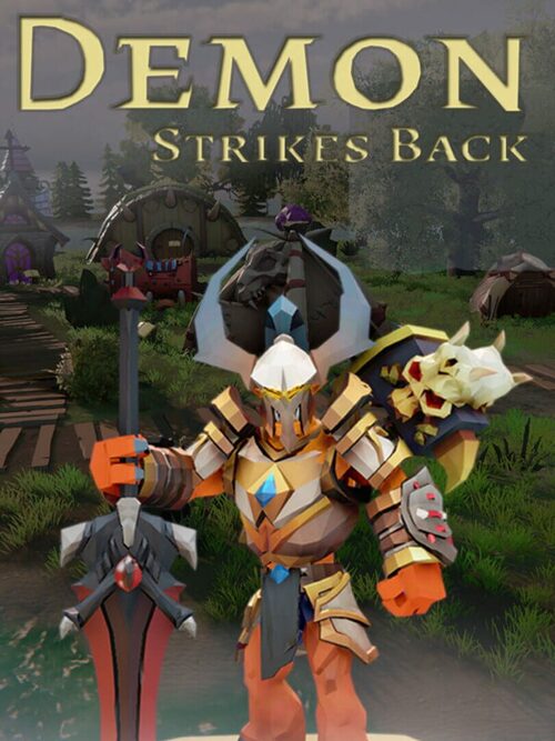 Cover for Demon Strikes Back.