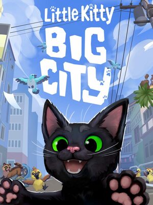 Cover for Little Kitty, Big City.