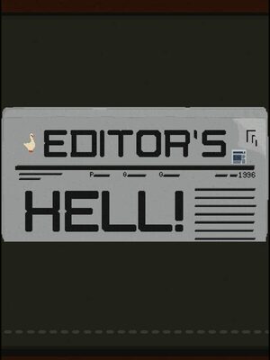 Cover for Editor's Hell.