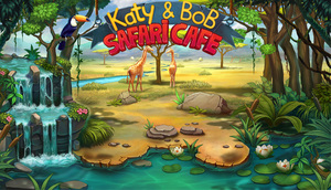 Cover for Katy and Bob: Safari Cafe.