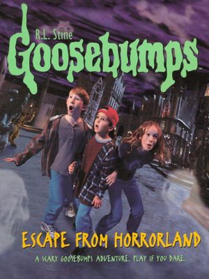 Cover for Goosebumps: Escape from Horrorland.