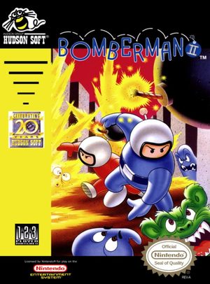Cover for Bomberman II.