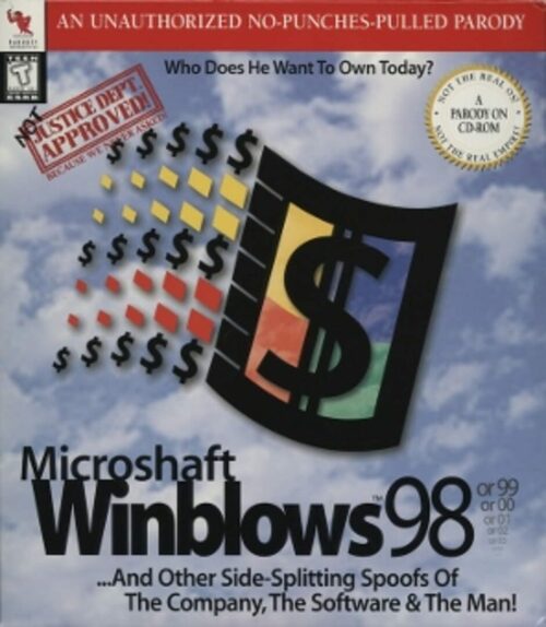 Cover for Microshaft Winblows 98.
