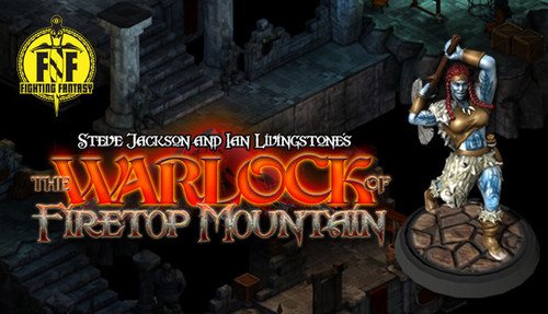 Cover for The Warlock of Firetop Mountain.