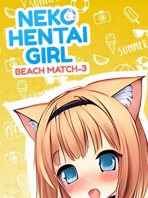 Cover for Neko Hentai Girl: Beach Match-3.