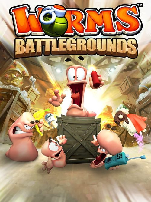 Cover for Worms Battlegrounds.