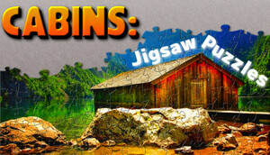 Cover for Cabins: Jigsaw Puzzles.