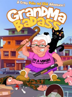 Cover for GrandMa Badass - a crazy point and click adventure.