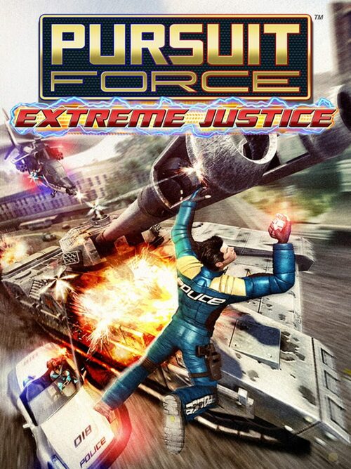 Cover for Pursuit Force: Extreme Justice.