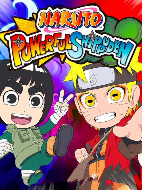 Cover for Naruto Powerful Shippūden.