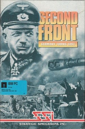 Cover for Second Front: Germany Turns East.