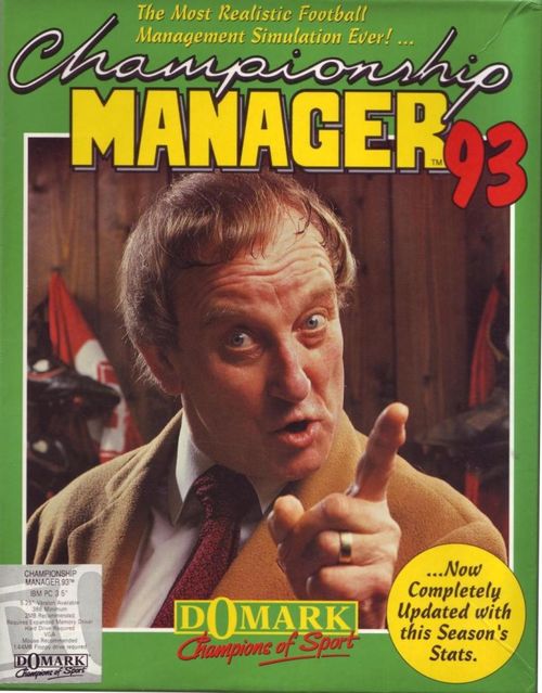 Cover for Championship Manager 93/94.