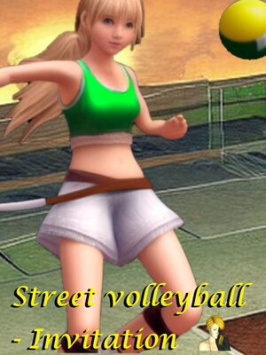 Cover for Street volleyball - Invitation.