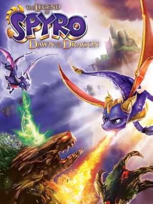 Cover for The Legend of Spyro: Dawn of the Dragon.