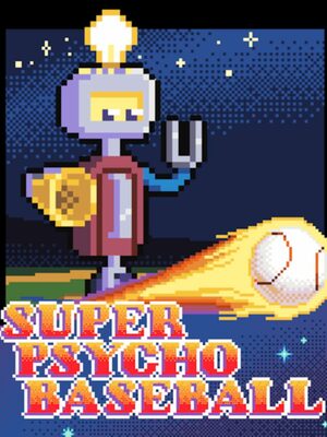 Cover for Super Psycho Baseball.