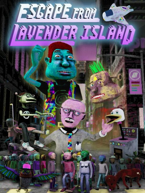 Cover for Escape From Lavender Island.