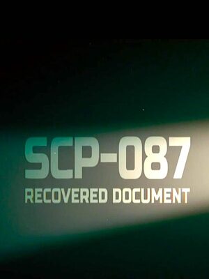 Cover for SCP-087: Recovered document.