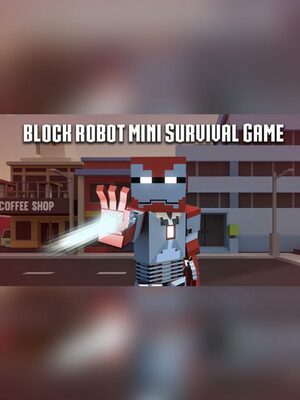 Cover for Block Robot Mini Survival Game.