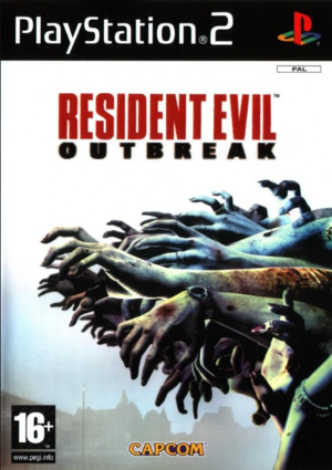 Cover for Resident Evil Outbreak.