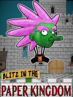 Cover for Blitz in the Paper Kingdom.