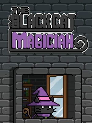 Cover for The Black Cat Magician.