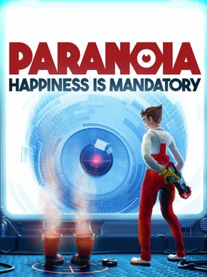 Cover for Paranoia: Happiness is Mandatory.