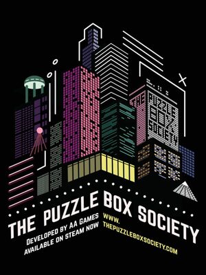 Cover for The Puzzle Box Society.