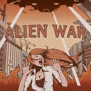 Cover for ALIEN WAR.
