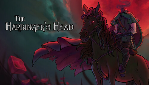 Cover for The Harbinger's Head.