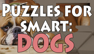 Cover for Puzzles for smart: Dogs.