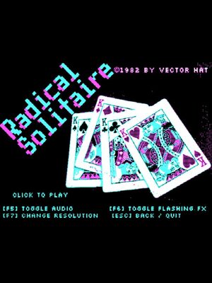 Cover for Radical Solitaire.