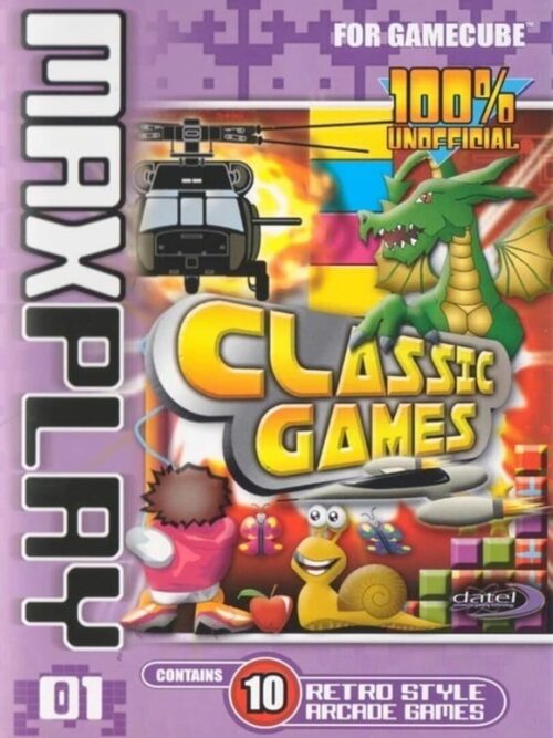 Cover for MaxPlay Classic Games Volume 1.
