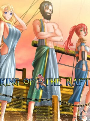 Cover for King of the Raft - A LitRPG Visual Novel Apocalypse Adventure.