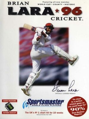 Cover for Brian Lara Cricket '96.