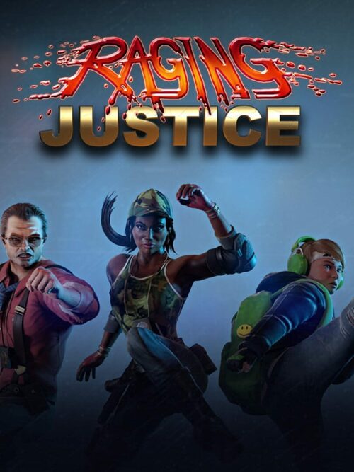 Cover for Raging Justice.