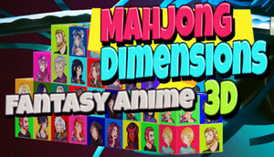 Cover for Mahjong Dimensions 3D - Fantasy Anime.