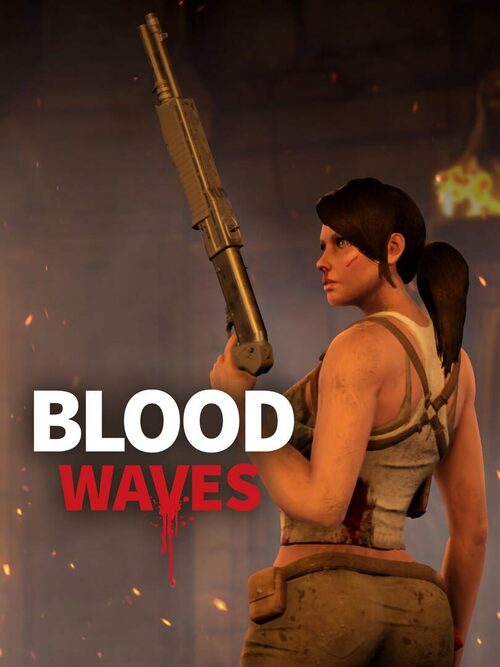 Cover for Blood Waves.