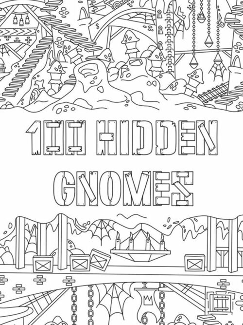 Cover for 100 hidden gnomes.