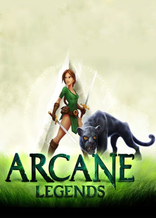 Cover for Arcane Legends.