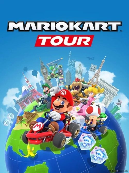 Cover for Mario Kart Tour.