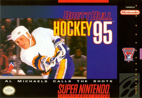 Cover for Brett Hull Hockey '95.