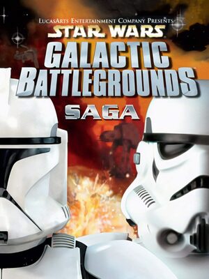 Cover for Star Wars: Galactic Battlegrounds Saga.