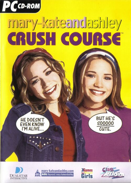 Cover for Mary-Kate and Ashley: Crush Course.