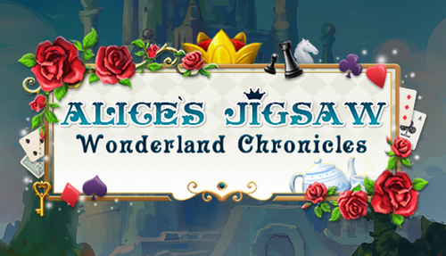 Cover for Alice's Jigsaw. Wonderland Chronicles.