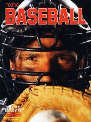 Cover for Tecmo Baseball.