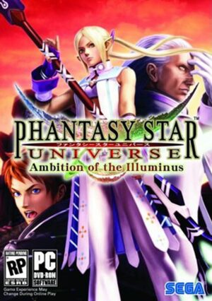 Cover for Phantasy Star Universe: Ambition of the Illuminus.