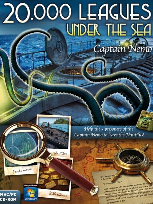 Cover for 20.000 Leagues Under The Sea - Captain Nemo.