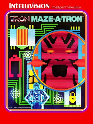 Cover for Tron: Maze-A-Tron.